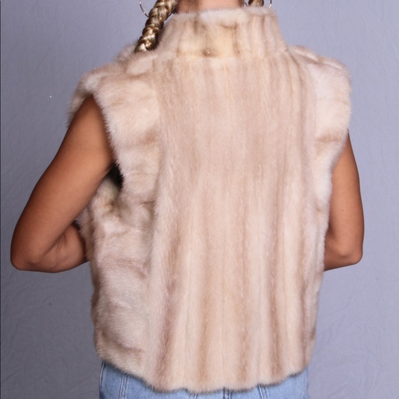 Tourmaline Mink Vest - Picture 3 of 3